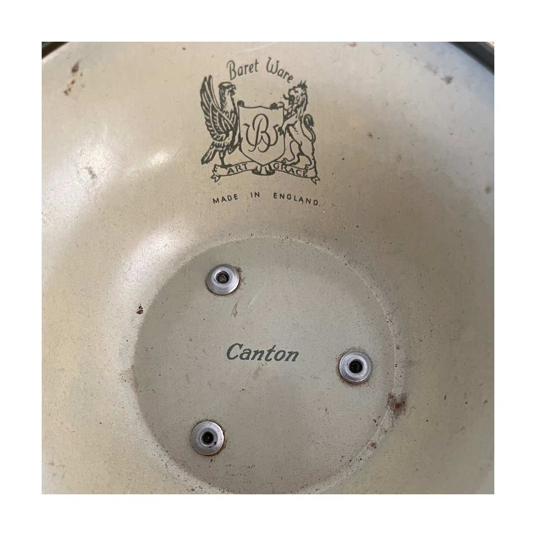 Canton Pedestal Bowl